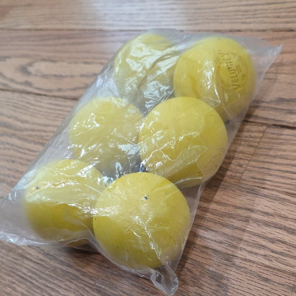 Velocity Bright Yellow Lacrosse Balls - Picture 5 of 8